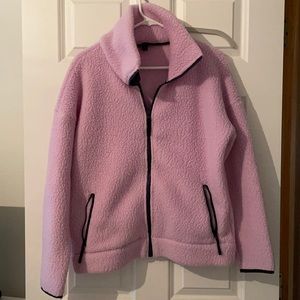 J Crew Zip Up Fleece Jacket